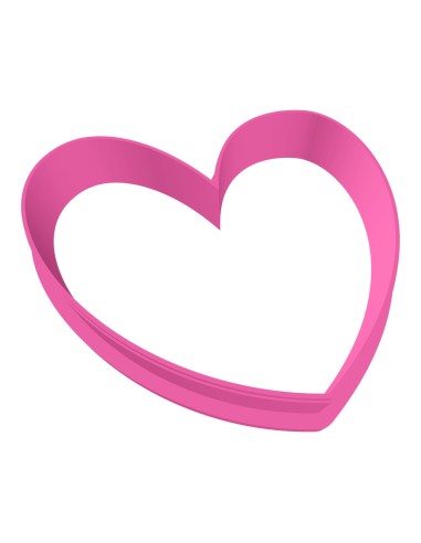 3D Uitsteker op Maat: Hart Ongelijk - Los of Set