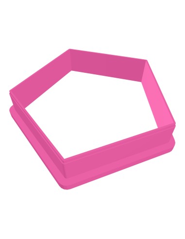 3D Uitsteker op Maat: Vijfhoek - Los of Set