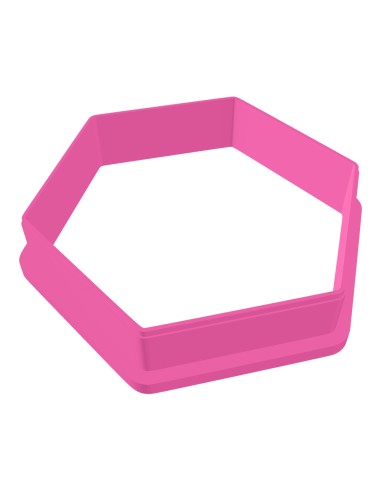 3D Uitsteker op Maat: Zeshoek - Los of Set