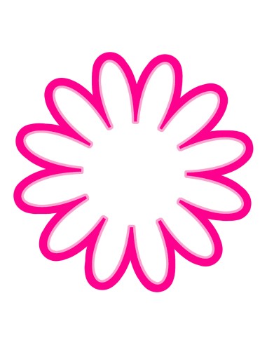 3D Uitsteker op Maat: Margriet - Los of Set