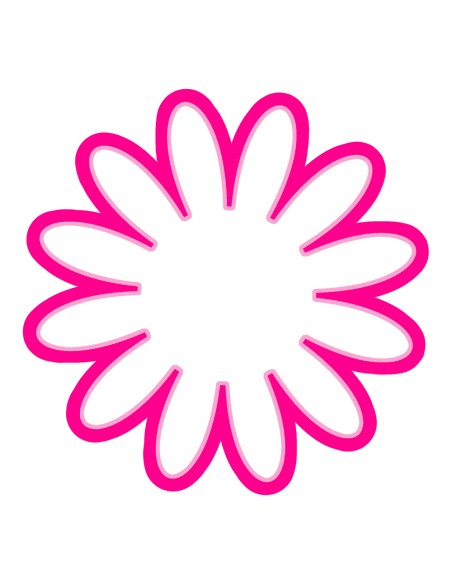 3D Uitsteker op Maat: Margriet - Los of Set