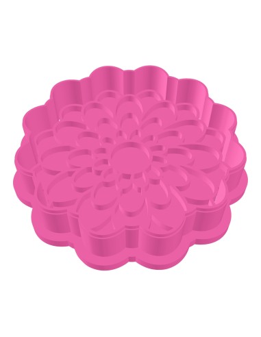 3D Uitsteker op Maat: Chrysant met Stempel