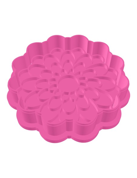 3D Uitsteker op Maat: Chrysant met Stempel