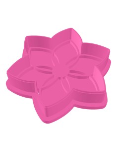 3D Uitsteker op Maat: Bloem 2 met Stempel 2