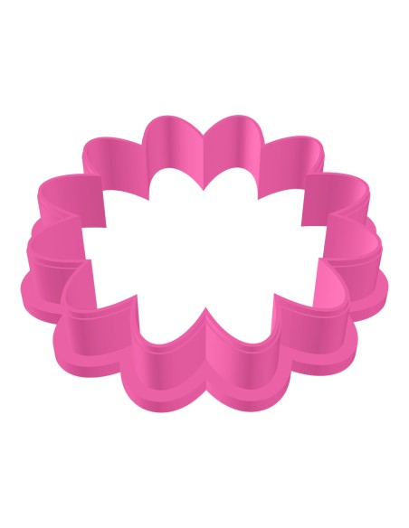 3D Uitsteker op Maat: Bloem 3 - Los of Set