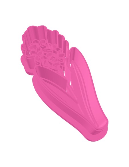 3D Uitsteker op Maat: Hyacinth met Stempel