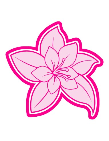 3D Uitsteker op Maat: Jasmijn met Stempel