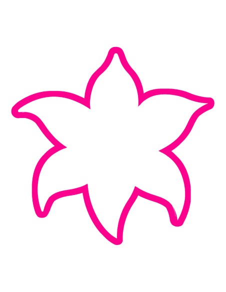 3D Uitsteker op Maat: Lelie - Los of Set