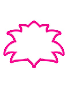 3D Uitsteker op Maat: Lotus 1 - Los of Set