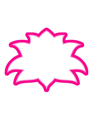 3D Uitsteker op Maat: Lotus 1 - Los of Set