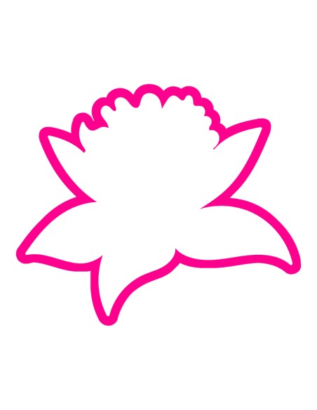 3D Uitsteker op Maat: Narcis 2 - Los of Set