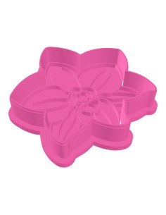 3D Uitsteker op Maat: Orchidee met Stempel 2