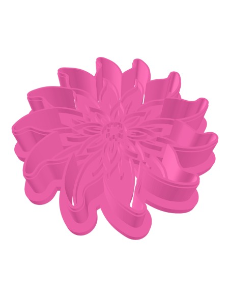 3D Uitsteker op Maat: Orchidee met Stempel