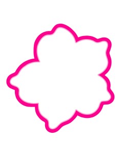 3D Uitsteker op Maat: Primula - Los of Set