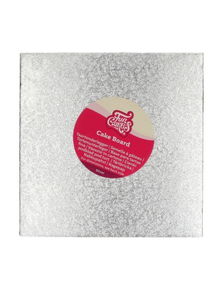 FunCakes Cake Board Vierkant -22,5x22,5cm-