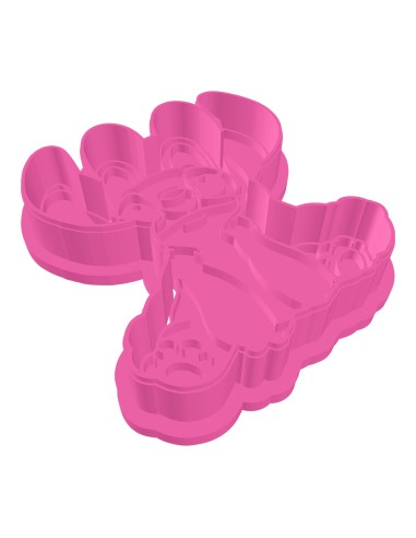 3D Uitsteker op Maat: Angel Zittend met Stempel