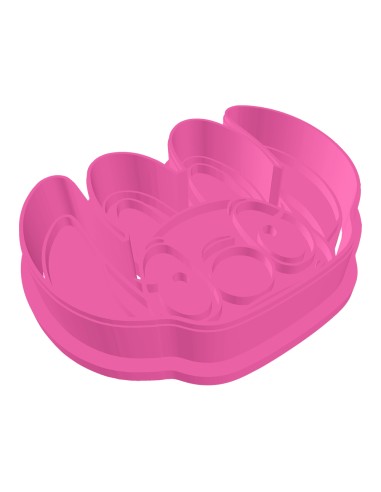 3D Uitsteker op Maat: Angel Hoofd met Stempel