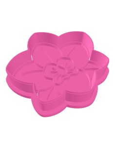 3D Uitsteker op Maat: Viooltje met Stempel 2