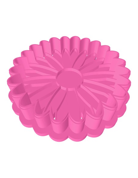 3D Uitsteker op Maat: Zonnebloem met Stempel