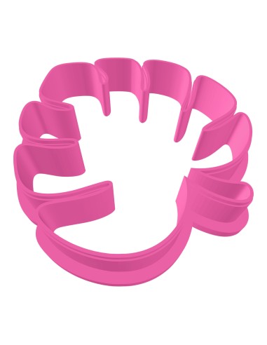 3D Uitsteker op Maat: Blad Monstera 3 - Los of Set