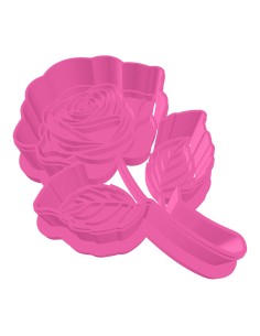 3D Uitsteker op Maat: Roos 4 met Stempel 2