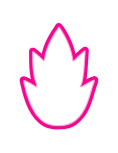 3D Uitsteker op Maat: Blad 1 - Los of Set