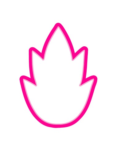 3D Uitsteker op Maat: Blad 1 - Los of Set