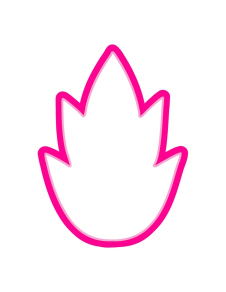 3D Uitsteker op Maat: Blad 1 - Los of Set