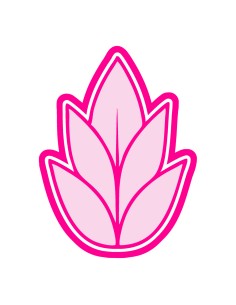 3D Uitsteker op Maat: Blad 1 met Stempel