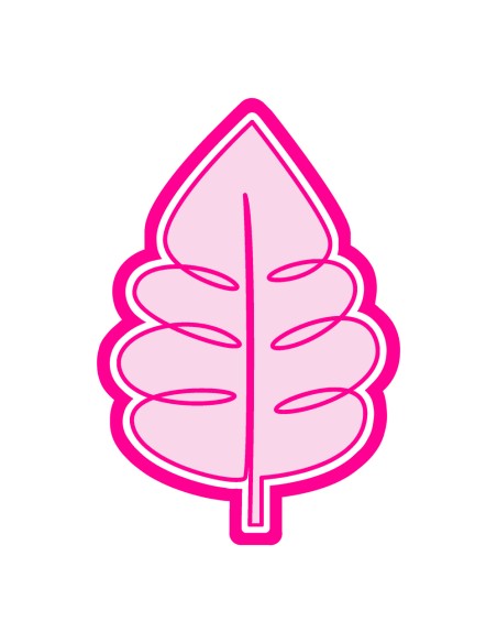 3D Uitsteker op Maat: Blad 2 met Stempel