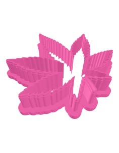 3D Uitsteker op Maat: Wietblad - Los of Set 2