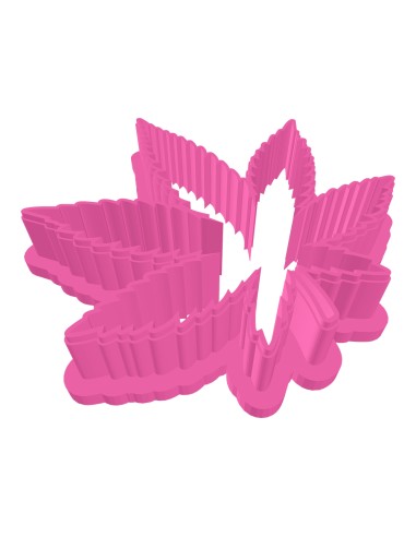 3D Uitsteker op Maat: Wietblad - Los of Set