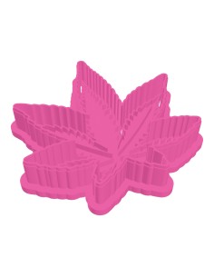 3D Uitsteker op Maat: Wietblad met Stempel 2