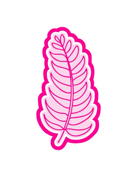 3D Uitsteker op Maat: Blad 4 met Stempel