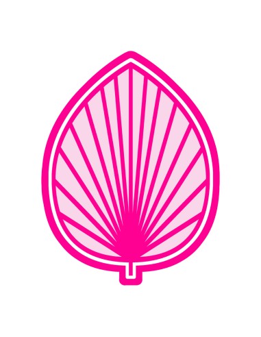 3D Uitsteker op Maat: Blad 5 met Stempel