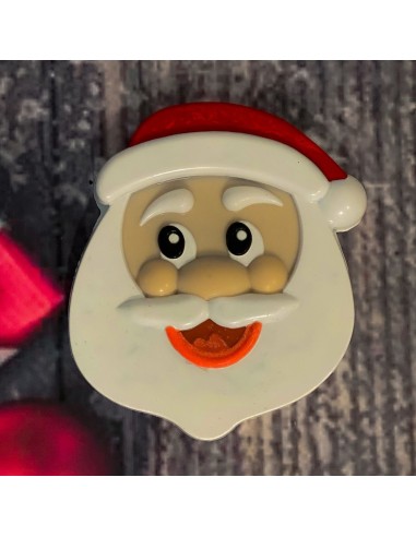 BWB Chocolate Mal Kerstman Gezicht 3-delig