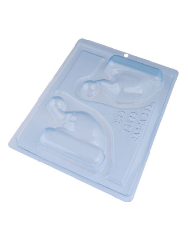 BWB Chocolate Mal Kerstmuts 3-delig