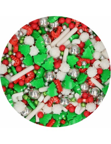 FunCakes 3D Sprinkle Medley Christmas Wishes -70gr-