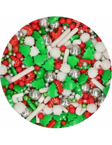 FunCakes 3D Sprinkle Medley Christmas Wishes -70gr-