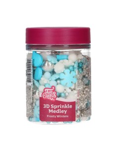 FunCakes 3D Sprinkle Medley Frosty Winters -70gr- 2