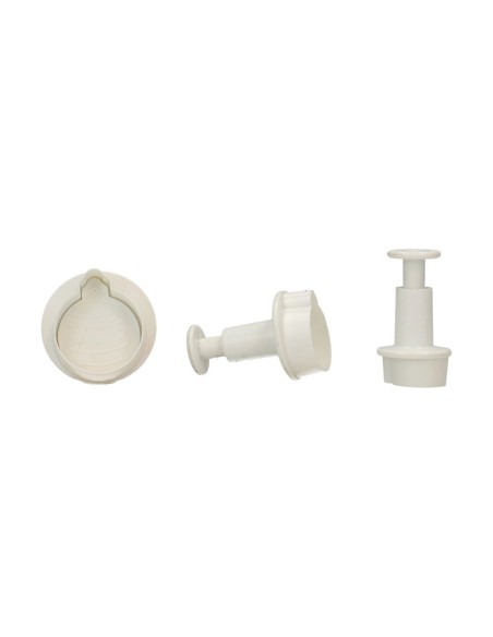 Wilton Plunger Uitsteker Set Kerstbal -3st-