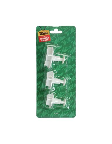 Wilton Plunger Uitsteker Set Kerstboom -3st-