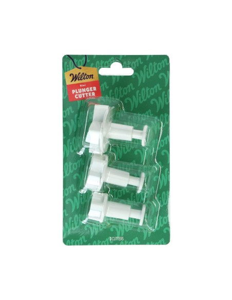Wilton Plunger Uitsteker Set Ster -3st-