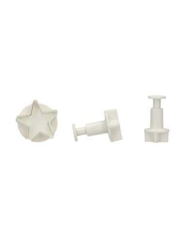 Wilton Plunger Uitsteker Set Ster -3st-
