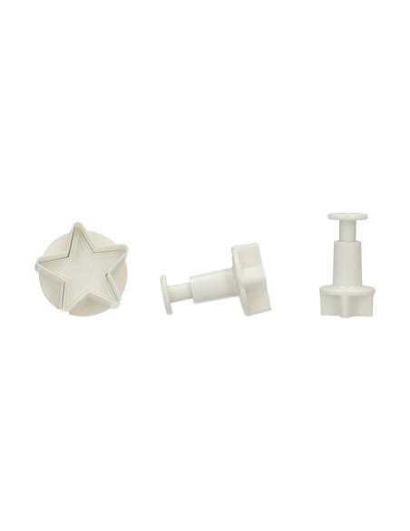 Wilton Plunger Uitsteker Set Ster -3st-