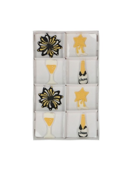 Wilton Suikerdecoratie Sprankelend Feest -8st-