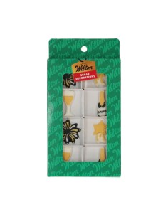 Wilton Suikerdecoratie Sprankelend Feest -8st- 2