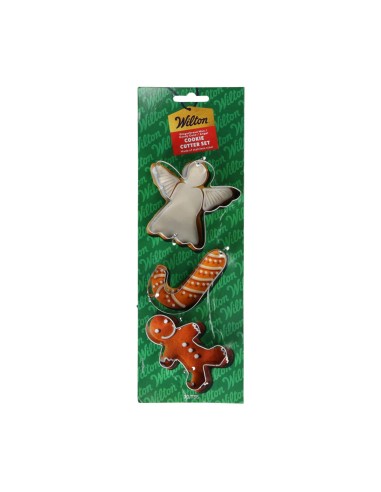 Wilton Koekjes Uitsteker Set Gingerbread - Zuurstok - Engel