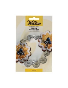 Wilton Koekjes Uitsteker Set Bloem -3st-