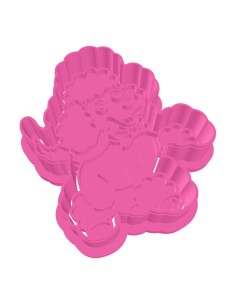 3D Uitsteker op Maat: Poedel met Stempel 2